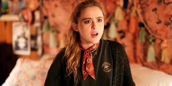 Kathryn Newton as Abigail surprised in Big Little Lies
